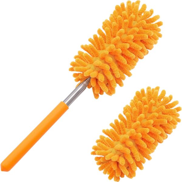 Microfiber Duster for Cleaning, Tukuos Hand Washable Dusters
